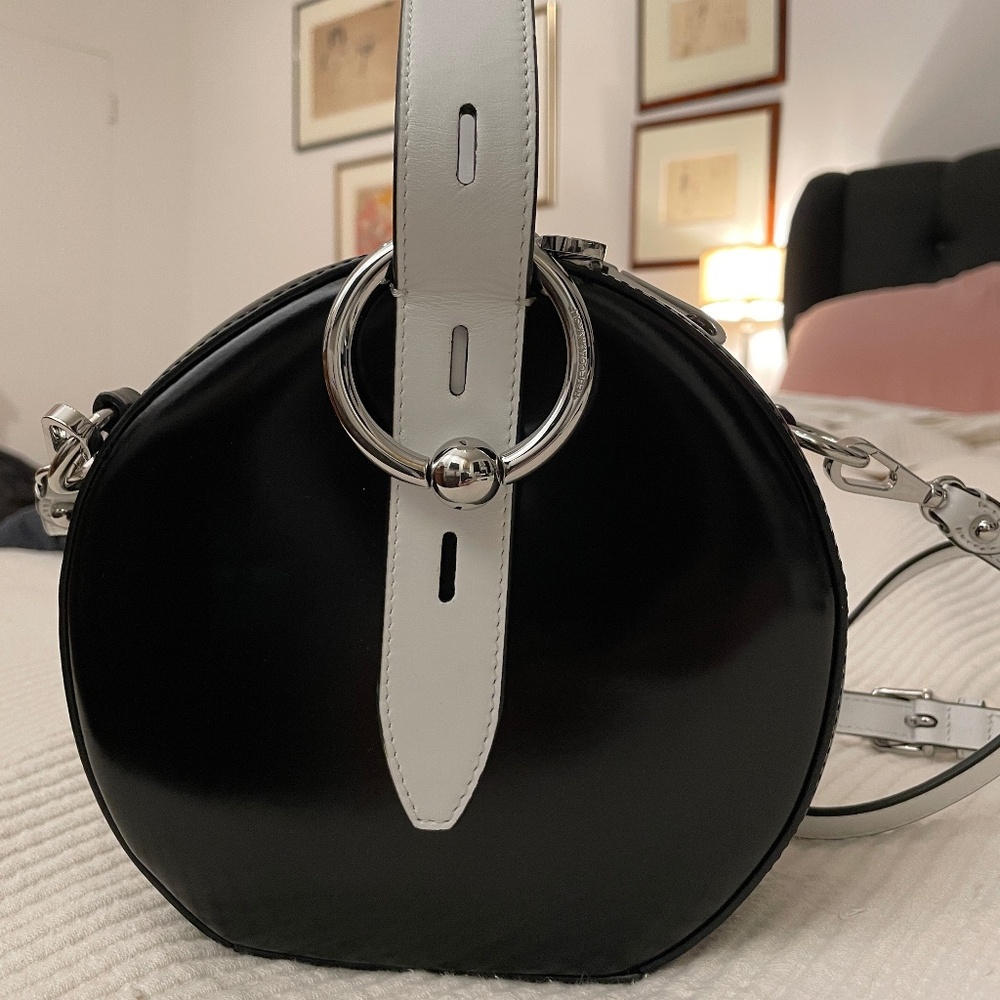 Rebecca Minkoff Kate Color-Block Circle Bag - Picture 3 of 16